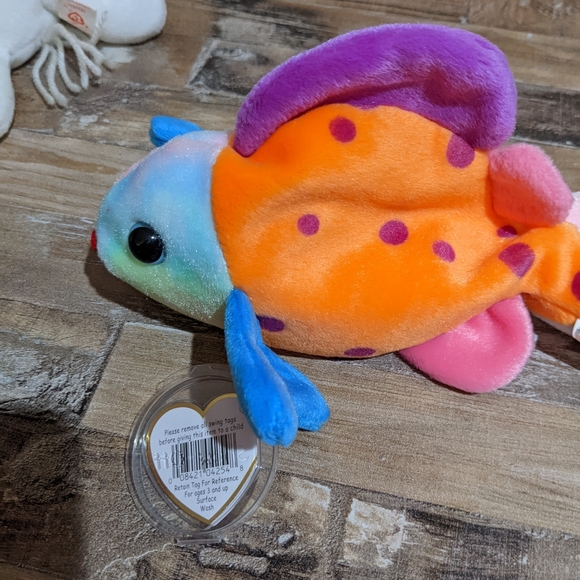 RARE Lips Beanie Baby - Picture 5 of 11